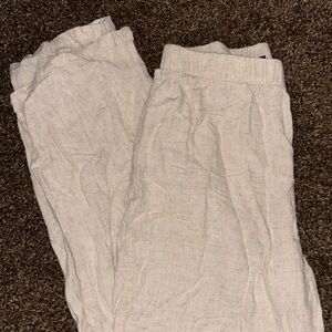 Linen Flowy Pants